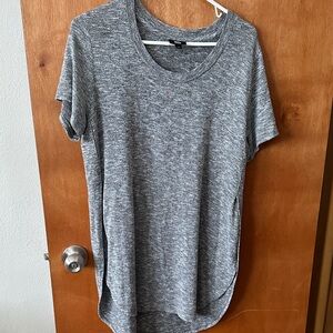 Gray Women's Tunic Top